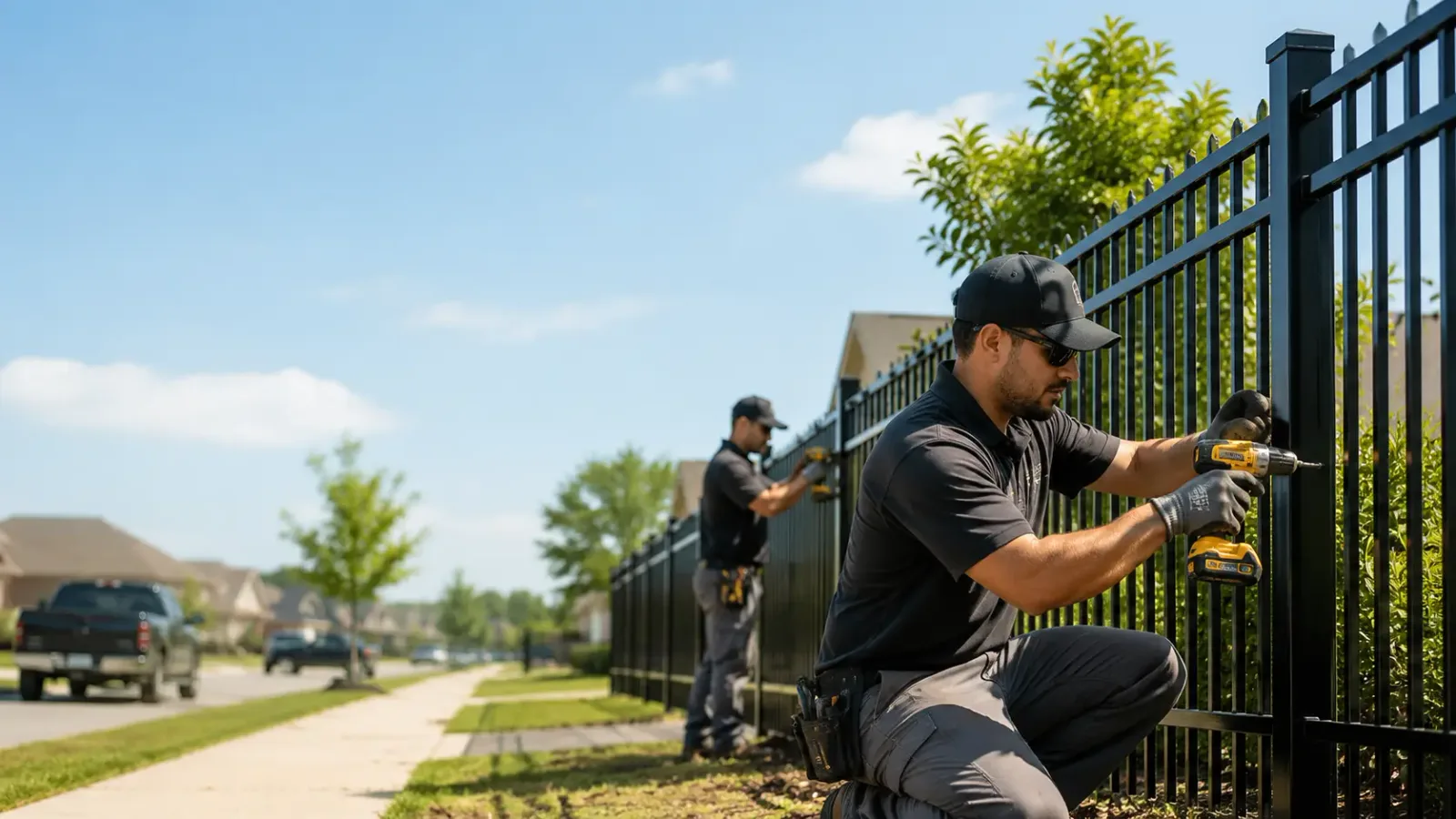 Metal Fence Installation in Kyle, TX